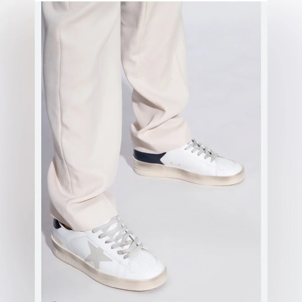 Golden Goose Stardan Sneaker Women White, Ice, Black NIB Auth - Picture 2 of 9